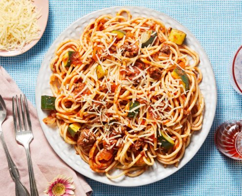 beef ragu spaghetti