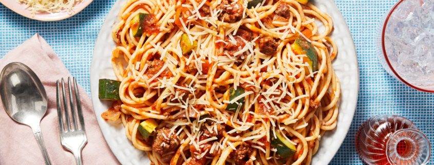 beef ragu spaghetti